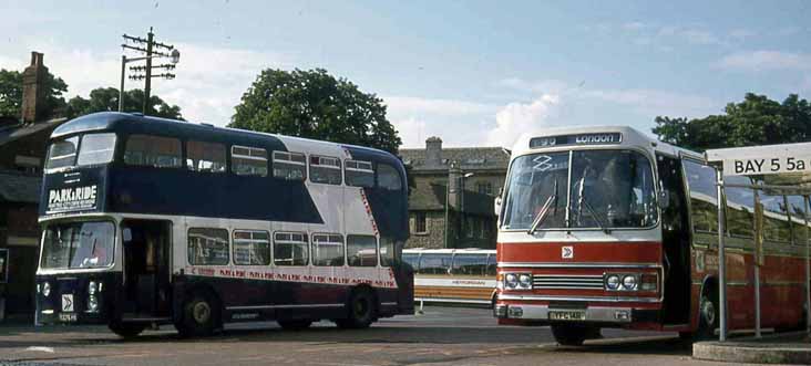 Oxford South Midland Daimler Fleetline Alexander 920 P&R & Leyland Leopard Duple Dominant 14